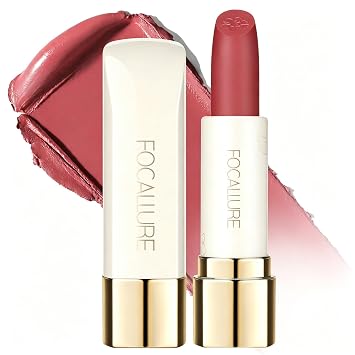 FOCALLURE Lápiz labial mate - Hidratante e impermeable, rosa 203