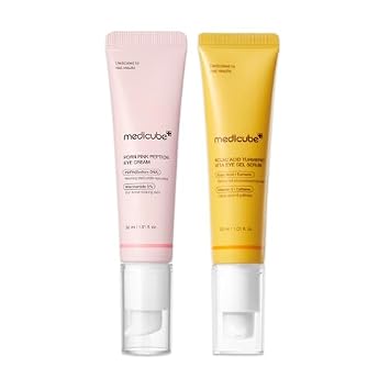 medicube Eye Jelly Serum & Cream Duo - Gel de ojos de ácido kójico y suero