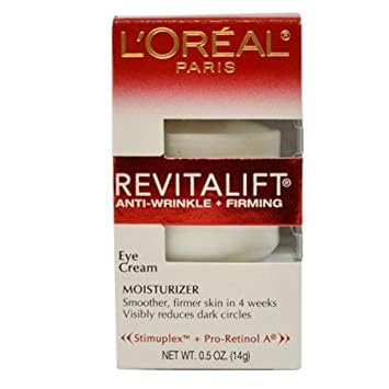 L'Oreal Paris Crema para ojos Revitalift 0.5 onzas (0.5 fl oz) (paquete de 2)