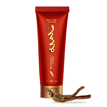 ADDERENITY Limpiador de espuma de ginseng rojo coreano, 5.7 fl oz, limpieza profunda y humedad, limpiador diario, 20,000 ppm, extracto de ginseng rojo y hibisco y perla para el cuidado diario de la