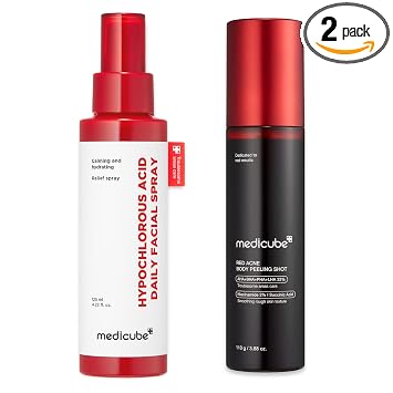 medicube Dúo de spray suave y calmante - HOCI Spray calmante, tiro de