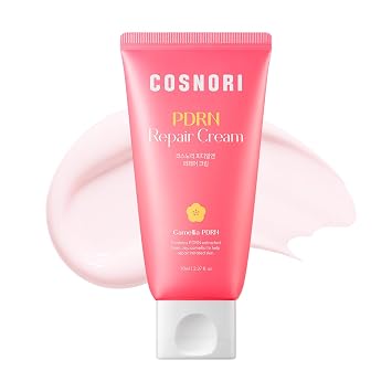 COSNORI PDRN Crema reparadora – Hidratante facial coreano con PDRN derivado de camelia de Jeju, hidratación y nutrición de larga duración para una piel de aspecto saludable, 1.69 onzas líquidas