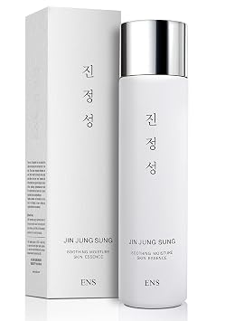 JIN JUNG SUNG Sérum calmante Essence de 5 onzas – Hidratante ligero y no pegajoso para piel grasa, seca y sensible | 7 ácidos hialurónicos, beta-glucano, niacinamida | Cuidado de la piel coreano para hombres y mujeres