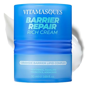 Vitamasques Barrier Cream Hidratante Hidratante para Cara - 1.69 fl oz