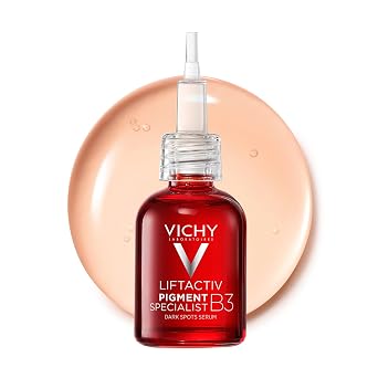 Vichy LiftActiv B3 - Suero de niacinamida, suero facial corrector de decoloración con péptidos y ácido tranexámico, suero antienvejecimiento para un tono de piel uniforme, sin fragancia