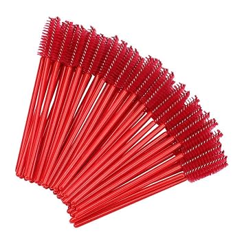 100 cepillos desechables para pestañas para extensión de pestañas