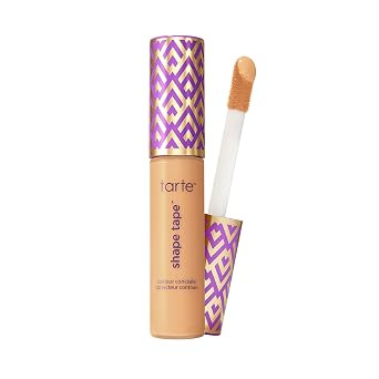 tarte shape tape corrector – Cobertura completa, acabado mate para debajo de los ojos, ojeras, líneas finas, enrojecimiento y decoloración, larga duración, dermatológicamente probado, vegano, sin