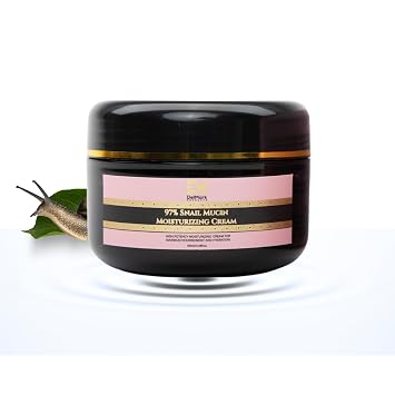 Caracol Mucin 97% Crema hidratante facial diaria 3.4 fl oz, hidrata, repara y resplandece, hidratante coreano para una piel suave y saludable