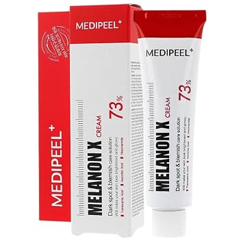 Medi-Peel, Melanon X Cream 1.01 fl oz | Ayuda a reducir las manchas oscuras | Ilumina la piel | Antienvejecimiento | Cuidado de la piel de belleza coreana | Crema de manchas