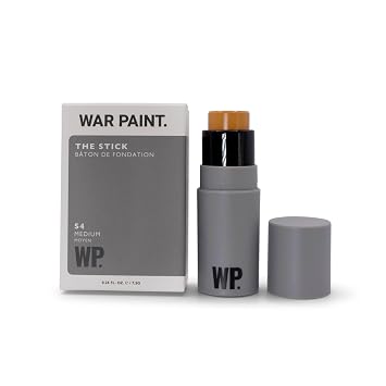 War Paint Corrector multiusos y barra de base para hombre, tamaño mediano, 0.02 libras