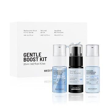 MEDITHERAPY - Kit coreano de 3 pasos para el cuidado de la piel suave para