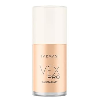 Base líquida FARMASi VFX Pro, cobertura completa, 04 cru, 1 onza líquida