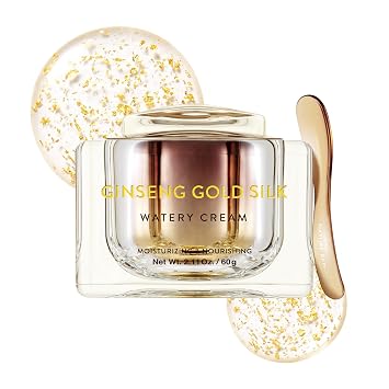 Nature Republic - Crema acuosa de seda dorada de ginseng, 60 g / 2.11 oz