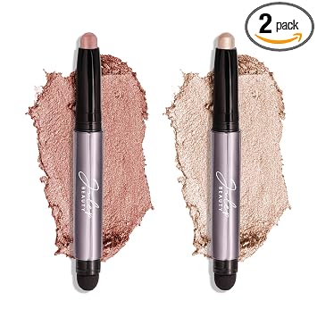 Julep Sombra de ojos 101 Crème to Powder Stick Duo, Pearl and Rose Shimmer