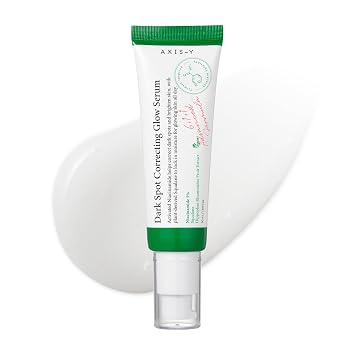 AXIS-Y Suero corrector de manchas oscuras – 5% niacinamida removedor de manchas oscuras para la cara – Suero de niacinamida vegano coreano para el cuidado de la piel para todo tipo de piel (1.69 onzas