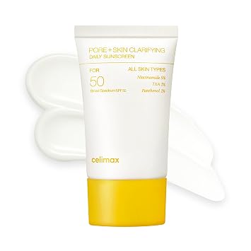 celimax Protector solar diario para aclarar la piel, 1.69 fl.oz