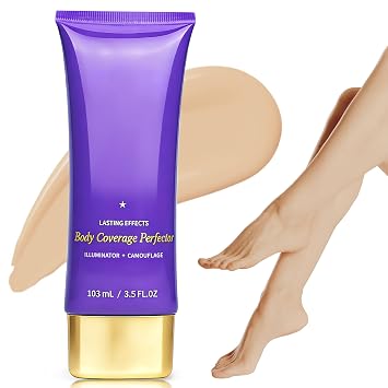 Maquillaje Corrector de Tatuajes Impermeable, Perfeccionador de Cobertura Corporal para Maquillaje de Piernas y Cuerpo, Maquillaje Corrector de Moretones y Cicatrices, Corrector de Tatuajes de