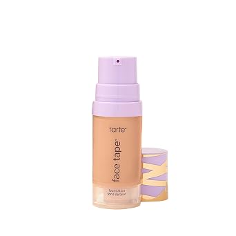 tarte base de maquillaje face tape – Base de cobertura completa con acabado mate con Snow Mushroom y ácido hialurónico para hidratación, resistente al agua, vegana y libre de crueldad animal