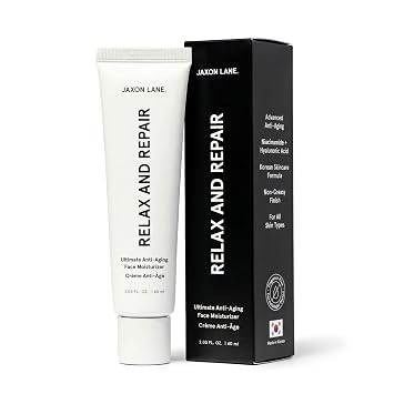 JAXON LANE Hidratante facial coreano Relax and Repair para hombres, 1