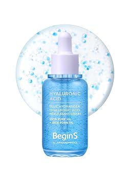 BeginS Suero hidratante de ácido hialurónico | Cuidado de la piel coreano (1.01 fl oz)