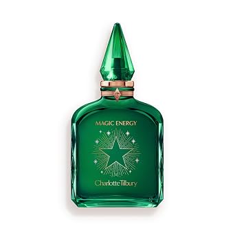 Charlotte Tilbury Magic Energy Eau De Parfum – Perfume de madera que aumenta las emociones enriquecido con aceite derivado de forma natural, aroma de larga duración con notas de bergamota, madera de