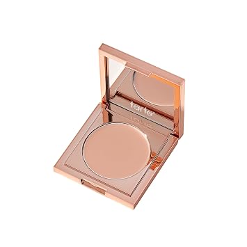 tarte Corrector de ojos cc de arcilla coloreada – Corrector de cobertura completa con escualano vegano y cafeína para ojeras y decoloración, suave, libre de crueldad, tamaño completo, melocotón medio claro
