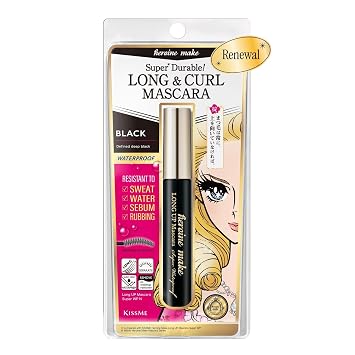 KissMe Heroine Make Long & Curl Mascara | Fórmula nueva y actualizada |