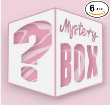 Caja misteriosa de maquillaje, 6 productos de belleza de tamaño completo y viajes, lápiz labial, sombra de ojos, pinceles, paquete sorpresa para mujeres y adolescentes, paquete de belleza, caja de 5 productos cosméticos de tamaño completo, grandes regalos