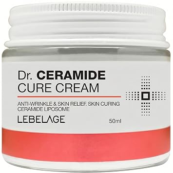 LEBELAGE Dr. Ceramide Cream, Rich Face and Body Moisturizer, K-Beauty 70 ml