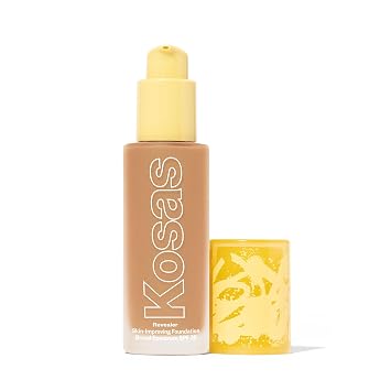 Kosas Revealer - Base de maquillaje que mejora la piel con protección SPF 25 - Hidrata, ilumina, calma, rellena y protege la piel - Textura suavizante, fórmula limpia, acabado natural - Medio Neutro
