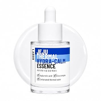 LAB89 Esencia de agua termal Jeju con centella y ácido hialurónico, 1 fl oz