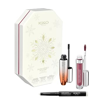 KIKO Milano Snow-Kissed Holiday Glam-Faves - Set de regalo de maquillaje