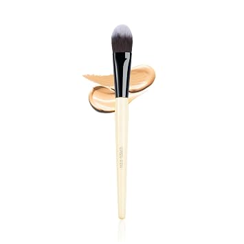 ENZO KEN Brocha de base líquida, brocha plana para maquillaje líquido, brocha de maquillaje plana, brocha de maquillaje para base, base de brochas de maquillaje (800)
