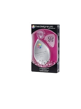beautyblender® | Liner Designer Pro Beauty Blender Guía de delineador de ojos y lápiz de ojos de triple filo, incluye espejo de aumento y ventosa, para lápiz de ojos, crema de gel, delineador líquido