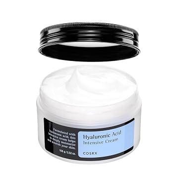 COSRX Crema de ácido hialurónico, hidratante diario para pieles sensibles
