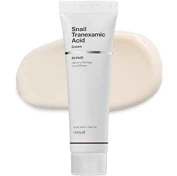 EUNYUL Crema hidratante de ácido tranexámico de caracol (1.76 oz / 50g) - Crema facial coreana para hidratación y cuidado de la barrera de la piel