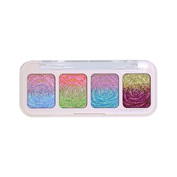 SheenEffect Chameleon - Paleta de sombra de ojos de 4 colores