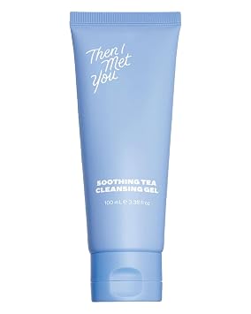 Then I Met You Gel limpiador calmante del té, lavado de cara coreano del