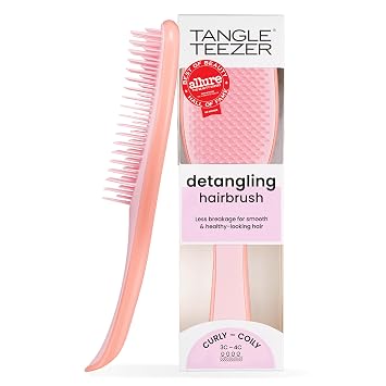 Tangle Teezer Ultimate - Cepillo desenredante para cabello rizado, 3C a 4C