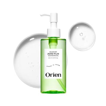 Aceite Limpiador Orien de Artemisa Sin Película 200ml 6.76 fl.oz. ㅣLimpieza Diaria del Maquillaje, Eliminación de Puntos Negros, Sin Obstrucción de Poros, Cuidado de la Piel Coreano, Doble Limpieza