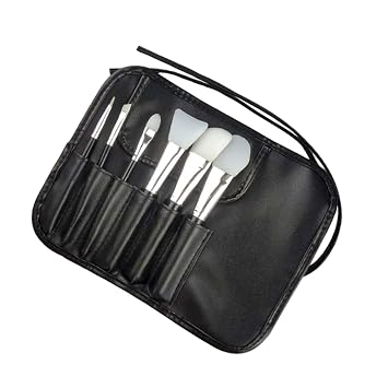 MERRYHAPY 1 Unidades 6pcs Kit de brochas de maquillaje portátil Cepillos de maquillaje Cepillos de maquillaje Cepillos Cosméticos Beautieco Brochas de Maquillaje Brocha de Maquillaje para Mujeres