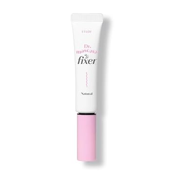 ETUDE Dr. Mascara Fixer, Fijador de Rímel Coreano, Fórmula de Cera de Larga Duración, Sujeción de Rizos Durante Todo el Día, A Prueba de Manchas, Maquillaje Coreano, Belleza, Certificado Vegano