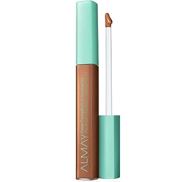 Almay Corrector de tez transparente, hipoalergénico, libre de crueldad, sin aceite, sin fragancia, probado por dermatólogos, con aloe y ácido salicílico