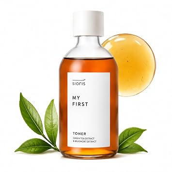 SIORIS Suero hidratante de té verde, cuidado facial coreano orgánico para pieles sensibles, estimulante de humedad calmante con artemisa y soja fermentada, suero facial diario ligero - 3.38 onzas