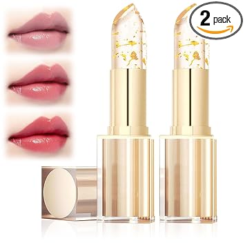 TIMLIFE - Paquete de 2 lápices labiales Kivora para labios maduros, tinte labial hidratante con pH que cambia de color, bálsamo labial hidratante para suaves
