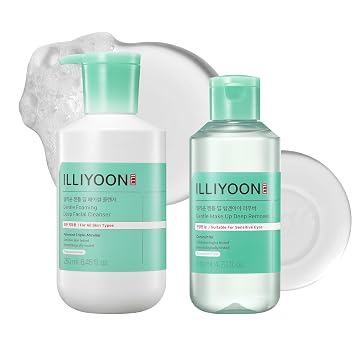 Illiyoon Gentle Deep Cleansing Duo | Lavado facial y removedor de maquillaje