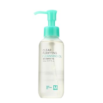 MEDI SECTION NO.M Korean Non-Comedogenic Cleansing Oil 150ml (5.07 fl oz) – Waterproof Makeup Remover, Squalane & Jojoba Oil Blend, Facial Cleansing Oil for Oily and Sensitive Skin