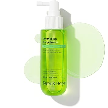 Suero para el cuero cabelludo en spray para el crecimiento del cabello – Tratamiento vegano coreano para la pérdida de cabello, adelgazamiento y cuero cabelludo irritado, fórmula ligera y no grasa
