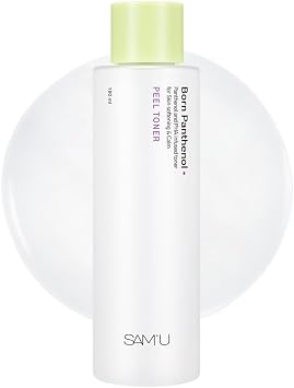 SAM'U Born Panthenol - Tónico hidratante PHA, 6.08 fl oz