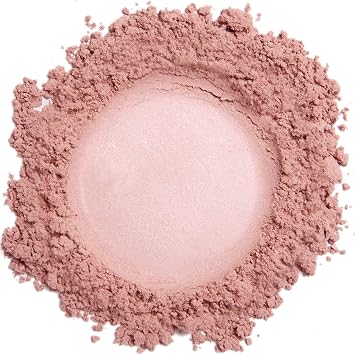 Demure Maquillaje Mineral Blush (pista de rosa), maquillaje en polvo suelto, maquillaje natural, maquillaje rubor, maquillaje profesional, maquillaje libre de crueldad, rubor en polvo por Demure